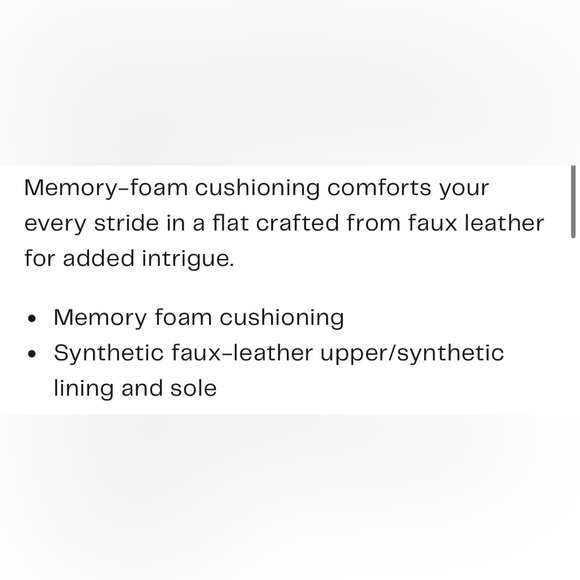 Taryn Rose Women's Faux Leather Flats Shoes NIB Black FITS LIKE A 6-7 size - Picture 3 of 11